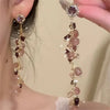 Dreamy long chain earrings