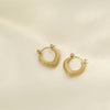 Anti Tarnish Golden Earrings For Women