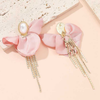 Contemporary Bow Knot Danglers Earrings