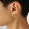 Anti Tarnish Golden Earrings For Women