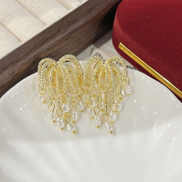 Design Firework Pearl Earring