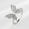 Love butterfly rings