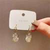 Pack Of 2 Gold Plated Pearl Earring