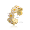 Golden Sun Flower Daisy Ring
