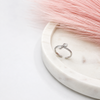 Elegant Bow Silver Ring