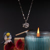 Silver Chain with Heart Shape Pendant Necklace
