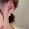 Rabbit stud earrings