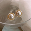 Party Wear Big Pearl Earring