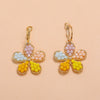 Flower Dangle Daisy Earring