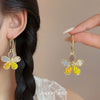Flower Dangle Daisy Earring
