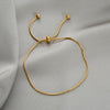 Classic Gold Adjustable Snake Chain Bracelet