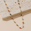 New Multi stone necklace