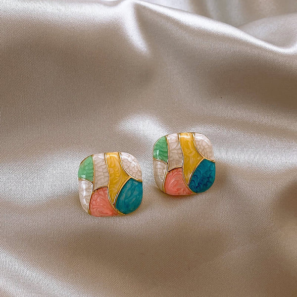 Pack Of 3 Multi & Flower Drop Earring