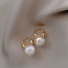 White Pearl earrings
