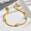 Gold Evil Eye Bracelet