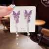 Pack Of 3 Purple Earrings