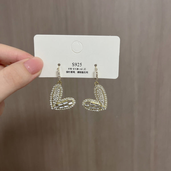 Heart Hoop earrings