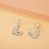 Heart Hoop earrings