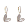 Heart Hoop earrings