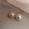 Party Wear Big Pearl Earring