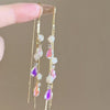 Long Tassel Ear Wire Dangle Earring