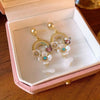 Flower Drop Earrings
