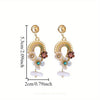 Flower Drop Earrings