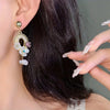 Flower Drop Earrings