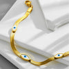 Gold Evil Eye Bracelet
