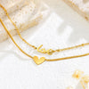 Elegant Gold-Plated Love Bracelet