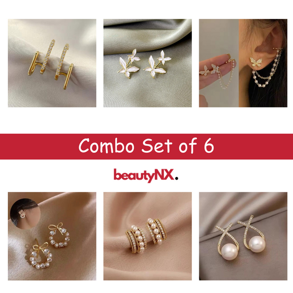 Combo Of Work Wear Aesthetic Earring