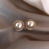 Pack Of 2 Classic Gold-Plated Pear Earrings