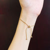 Classic Gold Adjustable Snake Chain Bracelet