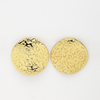 Anti Tarnish Big Disc Style Stud Earring