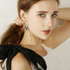 Butterfly Fringe Long Earring