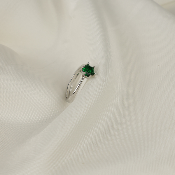 Silver Affordable Proposal Ring