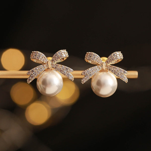 Pack Of 2 Butterfly & Bow Earring