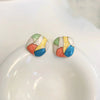 Pack Of 3 Multi & Flower Drop Earring