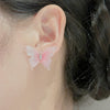 Combo Of 2 Spring Bloom Pink Tulip Earrings