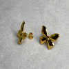 Anti Tarnish Big Butterfly Stud Earring