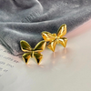 Anti Tarnish Big Butterfly Stud Earring