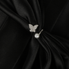 Sterling Silver Butterfly Open Ring