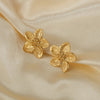 Anti Tarnish Golden Mini flower Earring