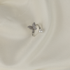 Sterling Silver Butterfly Open Ring