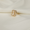 Beautiful Yellow Gold Stone Ring