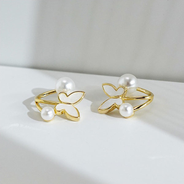 Pack Of 3 Graceful Pearl Earrings