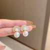 Pack Of 3 Golden Bow Pearl Earring