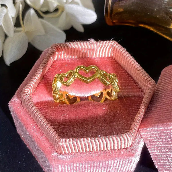 Golden Mini Herat Ring