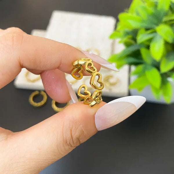 Golden Mini Herat Ring