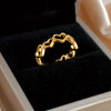Golden Mini Herat Ring